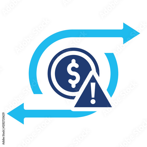 Currency Devaluation Icon