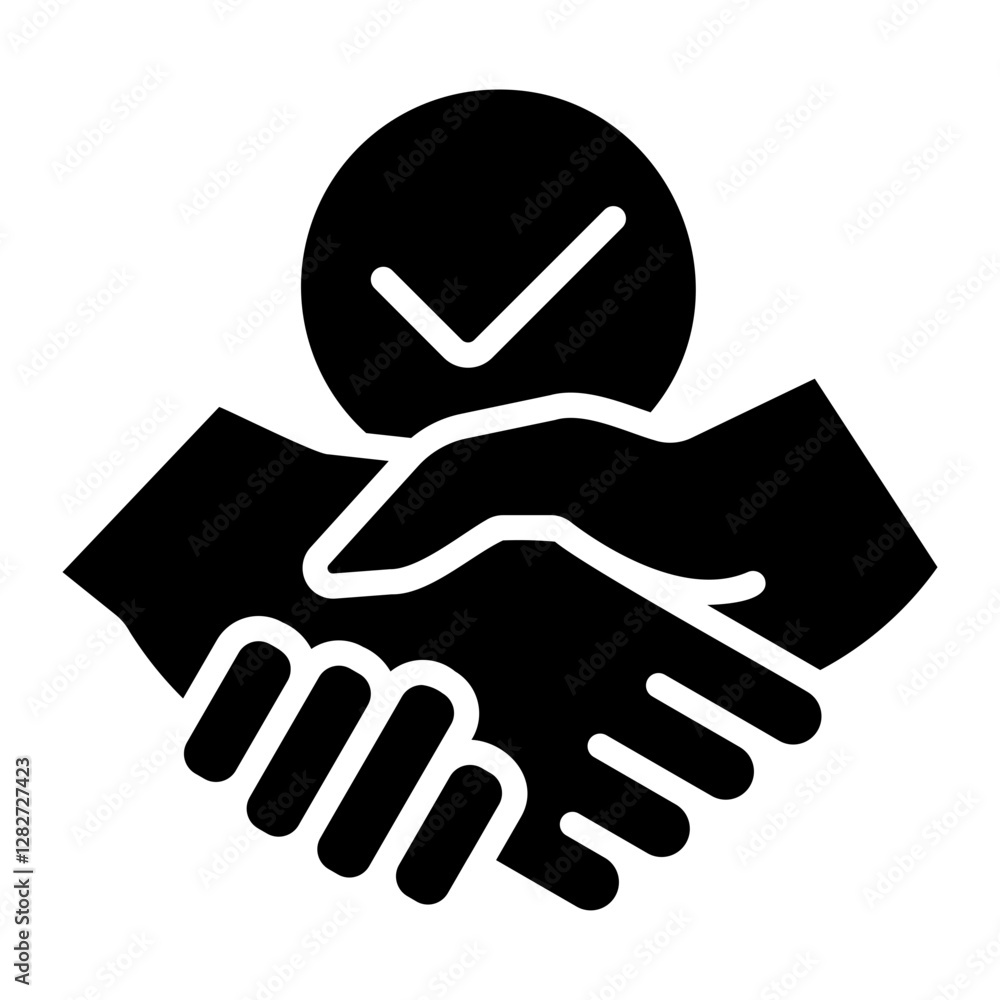 Obraz premium deal Solid icon