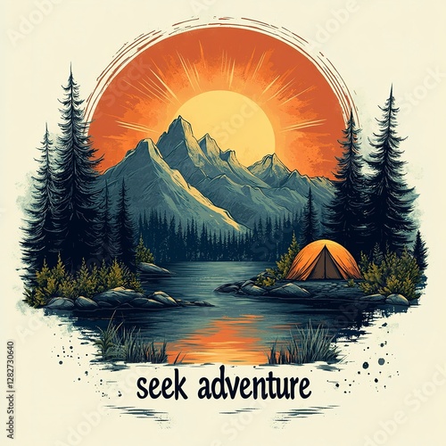 A simple yet charming illustration of the phrase 