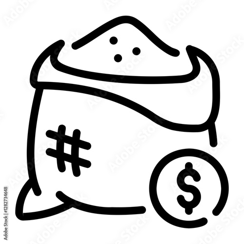 commodity Line Icon
