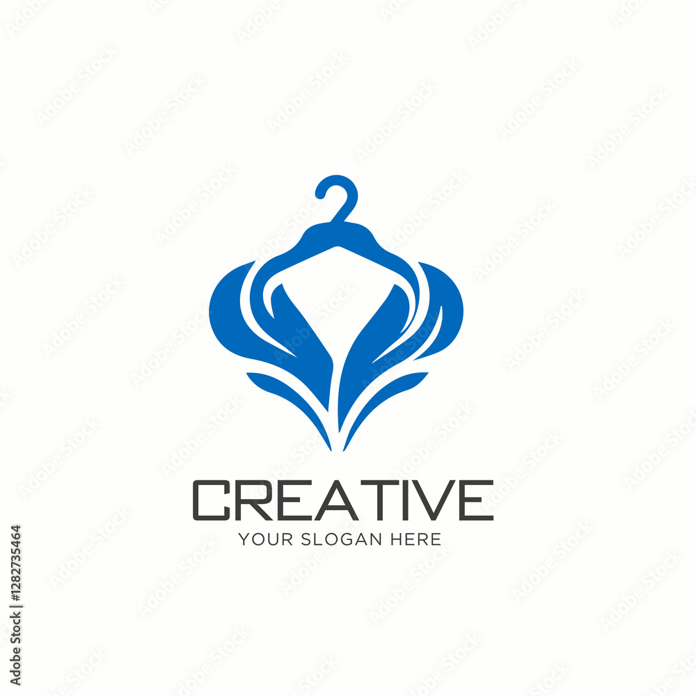 Obraz premium Unique Women's Fashion Brand Logo Design. Clothing Store Logo Design