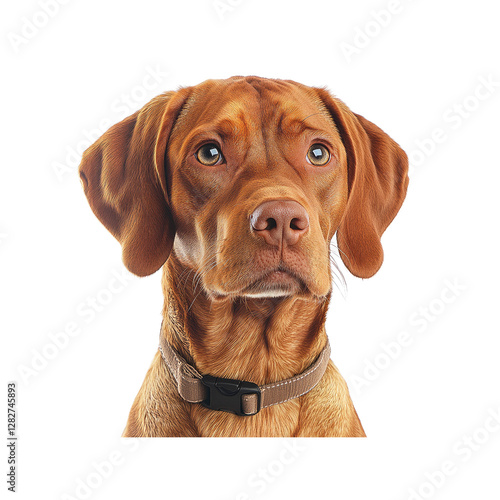 Wallpaper Mural Adorable Vizsla Puppy with Attentive Gaze Torontodigital.ca