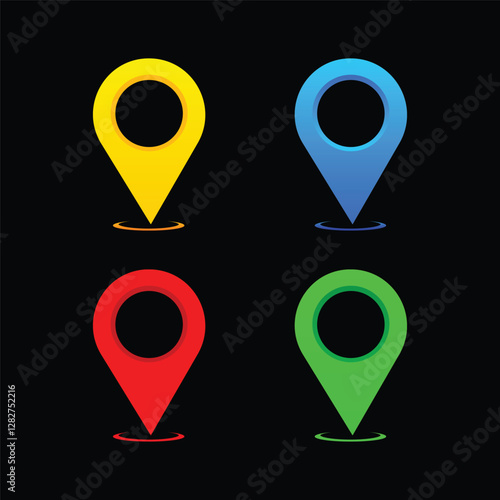 Free Download  location vector icon design
 - GFXLoad