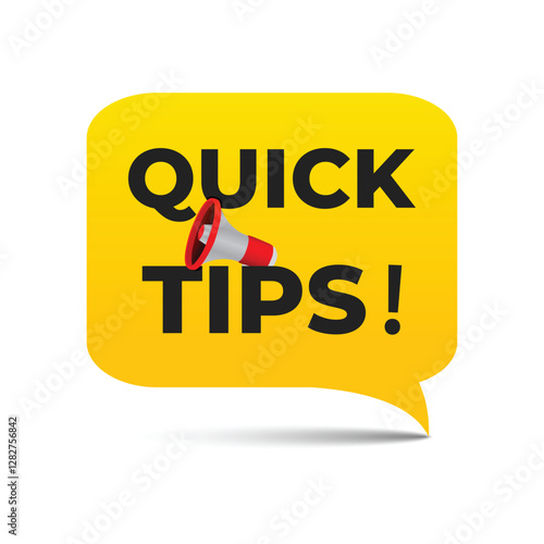 vector Quick tips, helpful tricks vector logos
v
