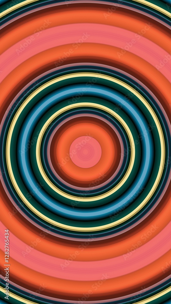 Fototapeta premium circle motif, circle pattern, symmetrical, circle lines, wall wallpaper, HD resolution