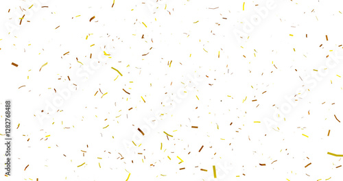 Photography Colorful Confetti against a White Background Tranparent BG Confeti