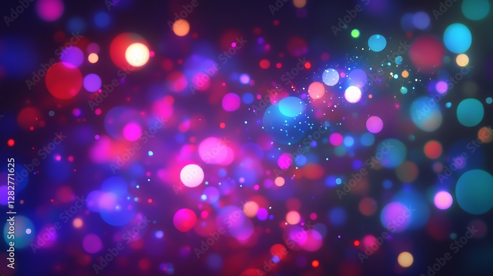 Abstract colorful bokeh background Abstract colorful bokeh background