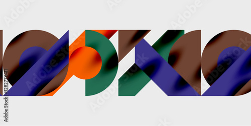 Vibrant abstract background circles with smooth gradients, creating a dynamic and modern design. Ideal for creative, tech, or contemporary-themed projects