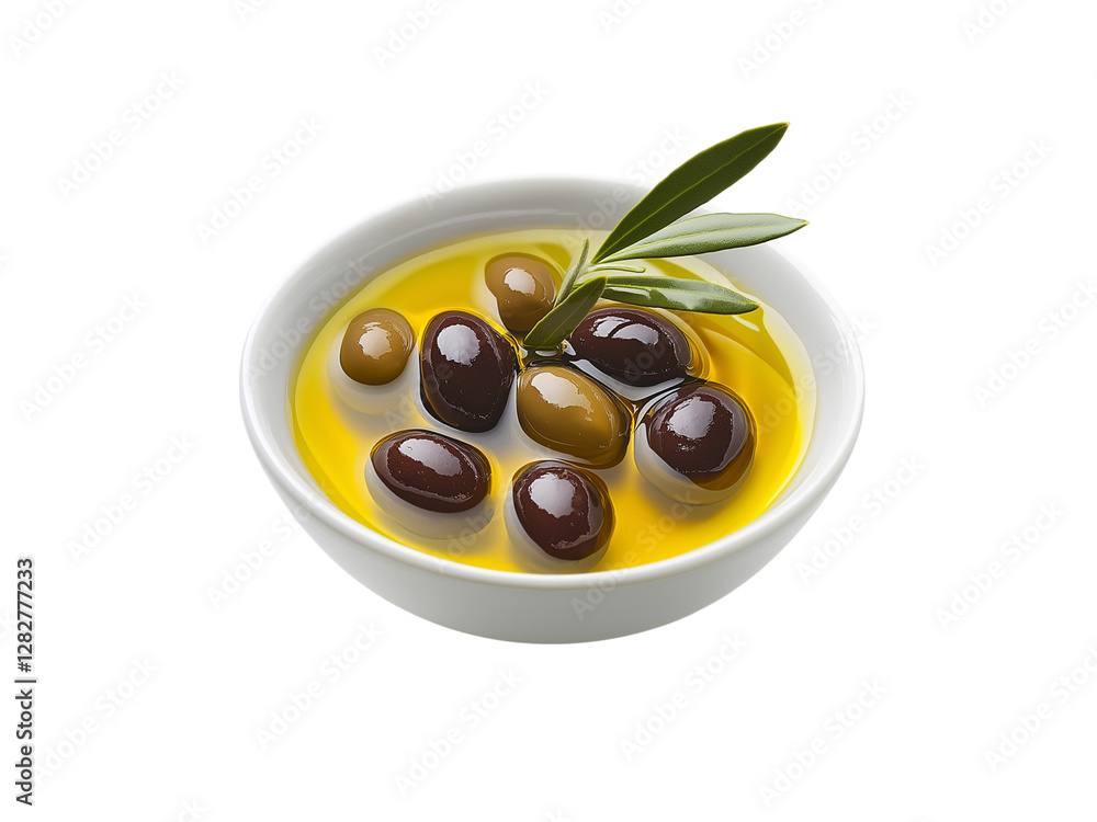 Olives isolated on white background, full depth of field Olives isolated on white background, full depth of field