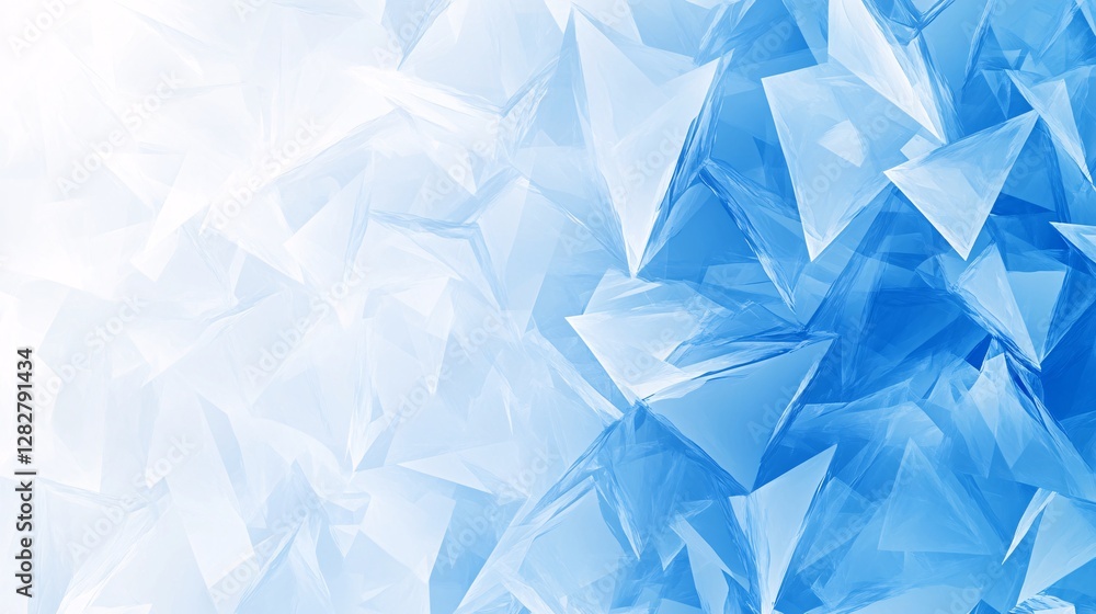 Abstract ice shard textures in frosted blue and icy white plain background Abstract ice shard textures in frosted blue and icy white plain background
