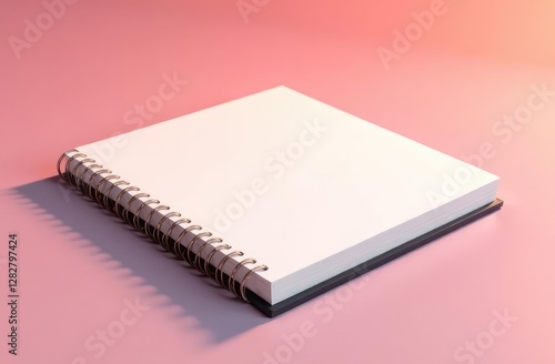 Wallpaper Mural front view notebook note pad mockup editable background color Torontodigital.ca