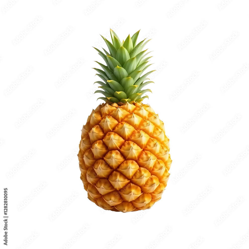 Pineapple isolated on transparent background Pineapple isolated on transparent background