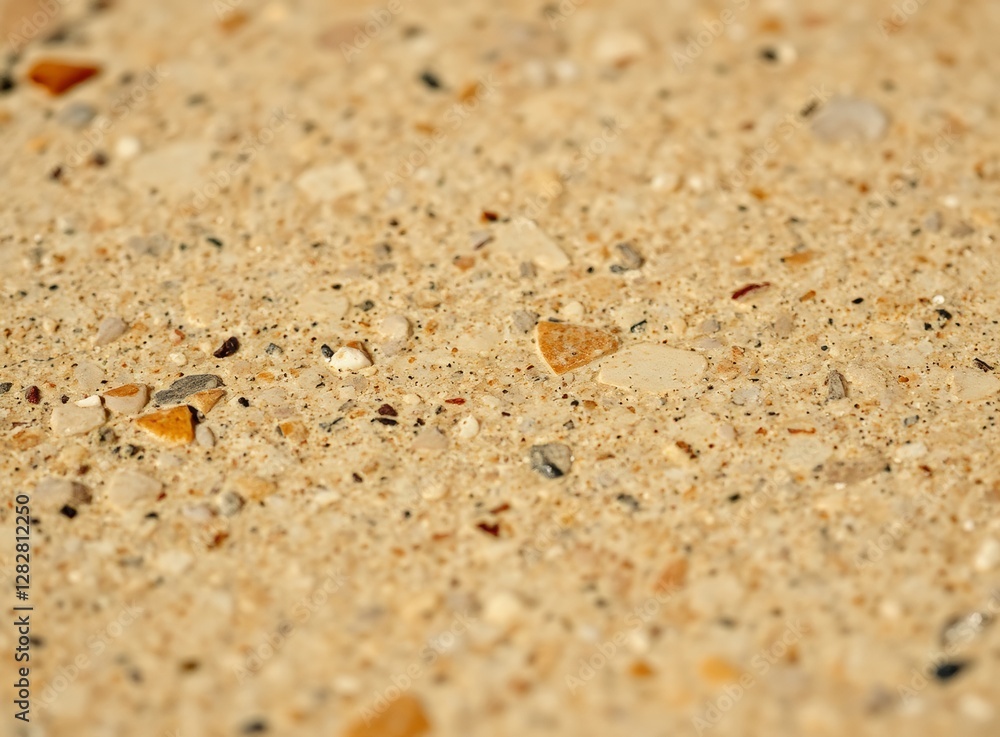 Mottled Stone Surface Texture with Brown and White Tones, Natural Rock Material Mottled Stone Surface Texture with Brown and White Tones, Natural Rock Material