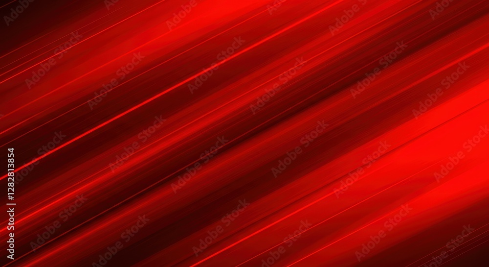 Fototapeta premium abstract red background, dynamic diagonal streaks, vibrant crimson, motion blur effect, dark shadows, high contrast, intense scarlet hues, digital art, minimalist composition, energy and movement, sle