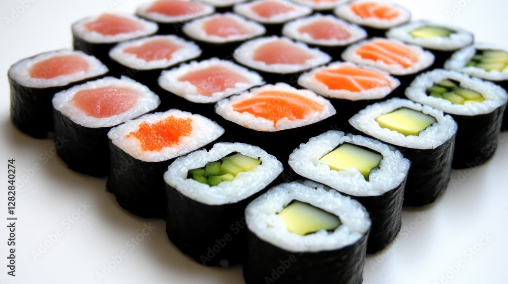Delectable Sushi Platter: A Culinary Delight Delectable Sushi Platter: A Culinary Delight