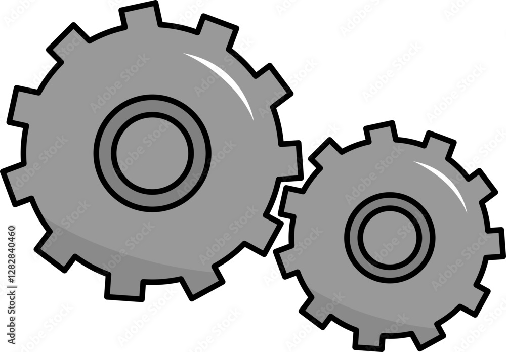 Industrial Tools Icon Element Set Industrial Tools Icon Element Set