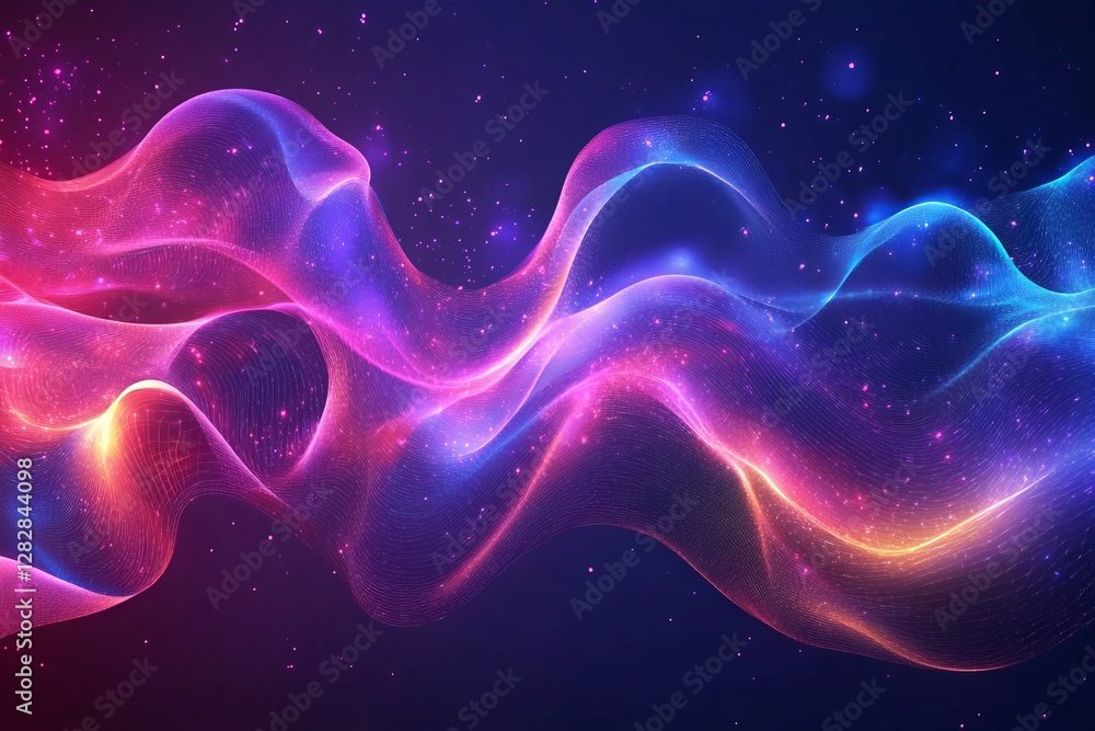 Abstract technology background with a blue gradient and curved lines vector presentation design, in a flat style, a minimalistic background. Illustration of a futuristic background Abstract technology background with a blue gradient and curved lines vector presentation design, in a flat style, a minimalistic background. Illustration of a futuristic background