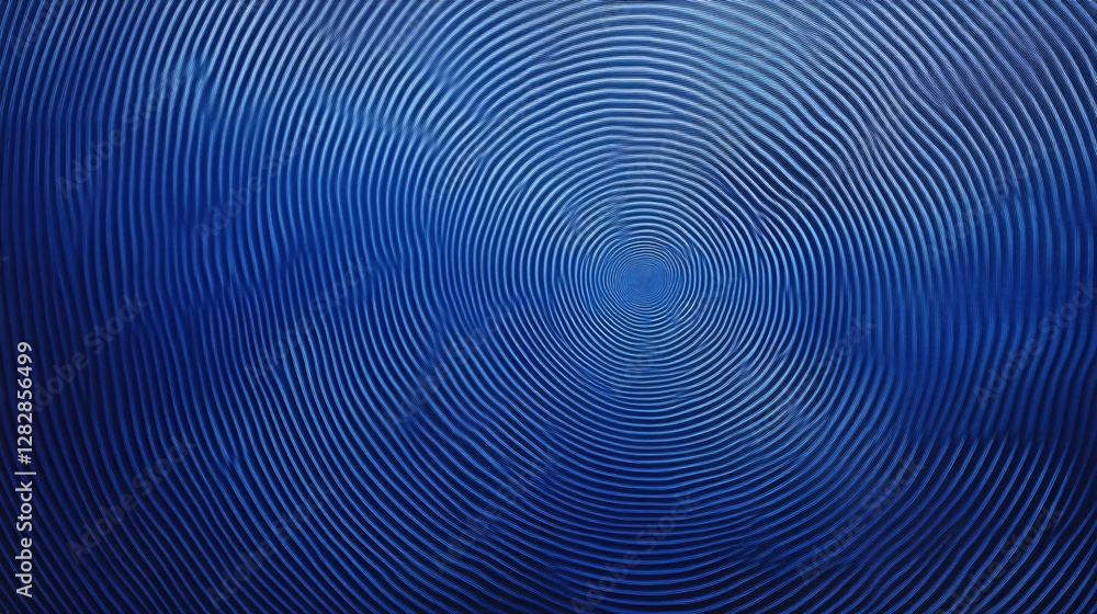 Abstract vortex patterns in cobalt blue and navy plain background Abstract vortex patterns in cobalt blue and navy plain background