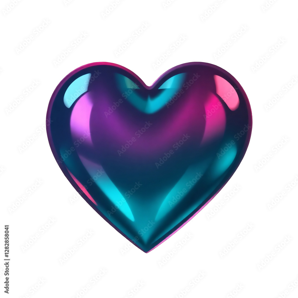 3D colorful heart 3D colorful heart