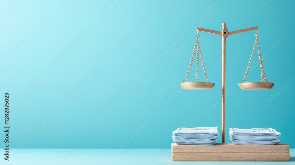 A symbolic image of a balanced scale with money bags on one side and tax forms on the other, representing the delicate balance between financial gains and tax obligations. A symbolic image of a balanced scale with money bags on one side and tax forms on the other, representing the delicate balance between financial gains and tax obligations.
