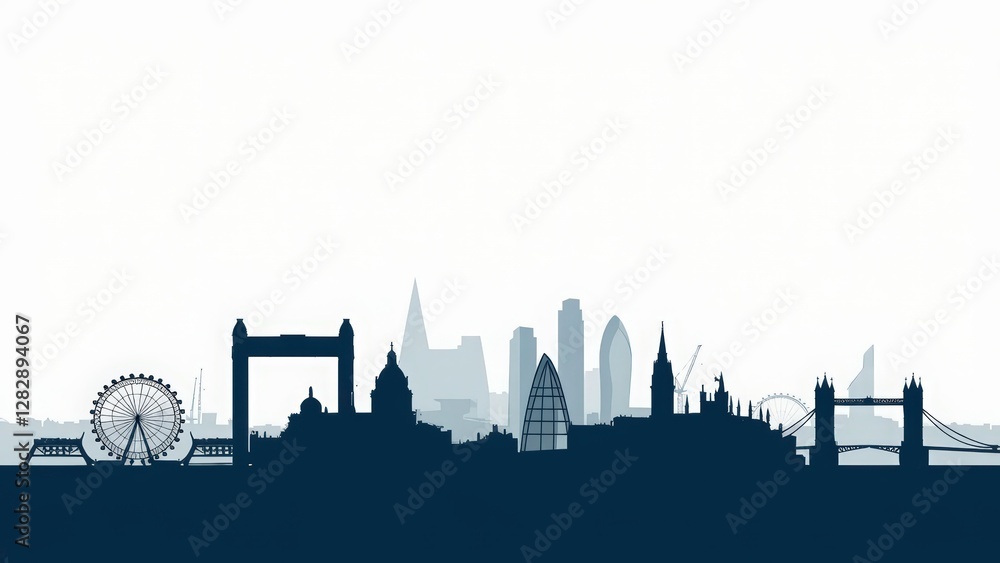 Fototapeta premium London skyline