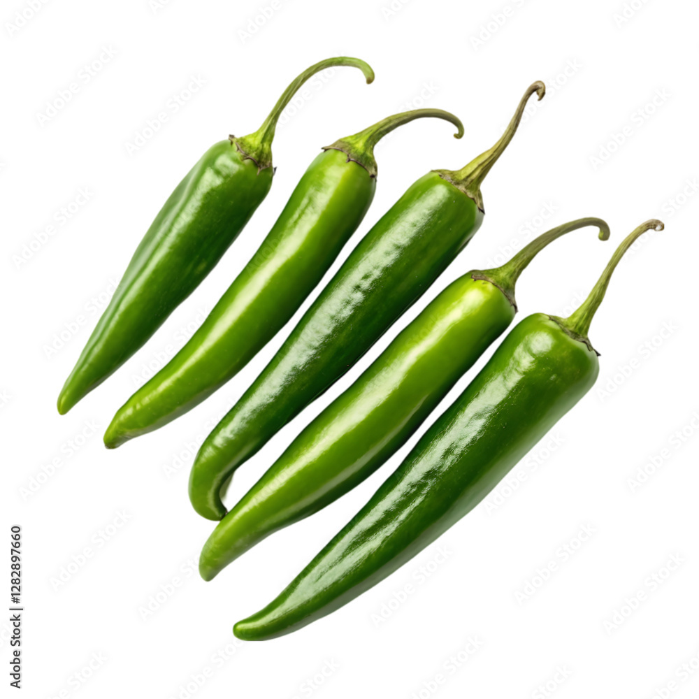Green Chili Peppers: Images & Info
