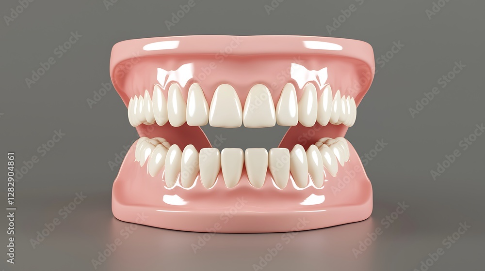 Fototapeta premium Understanding Dental Models for Better Oral Health