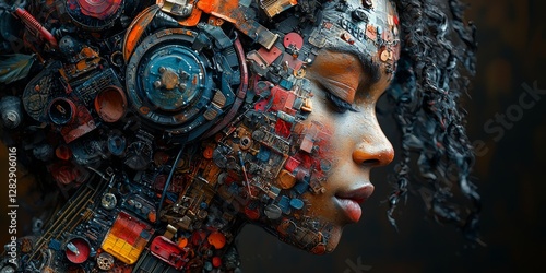 Wallpaper Mural Sound Within: A Musical Fusion of Body and Art  
 Torontodigital.ca