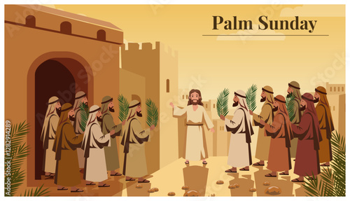 Palm Sunday - Jesus' Arrival in Jerusalem
