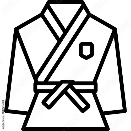 karate suit icon