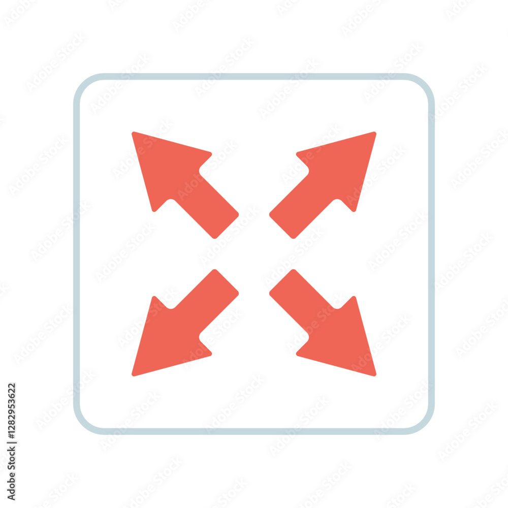 Icon a full screen, isolated against a clean background. Icon a full screen, isolated against a clean background.