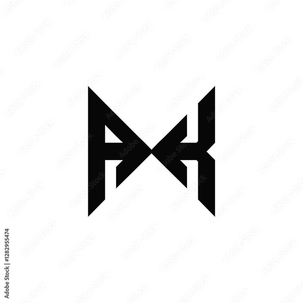 AK monogram logo design letter text name symbol monochrome logotype alphabet character simple logo AK monogram logo design letter text name symbol monochrome logotype alphabet character simple logo
