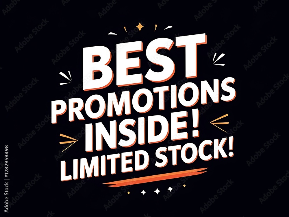 The image represents a promotional ad for best promotions inside of the store The image represents a promotional ad for best promotions inside of the store