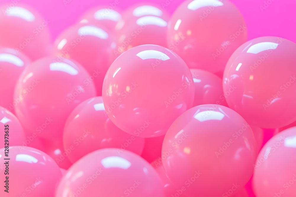 Pink party balloons Pink party balloons