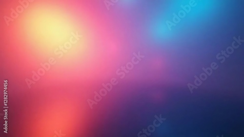 Abstract Colorful Blurred Background: Pink, Purple, Blue, and Yellow Gradient