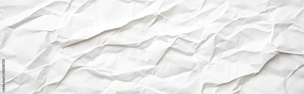 A textured, crumpled white paper surface with intricate folds and shadows, creating a visually interesting background. A textured, crumpled white paper surface with intricate folds and shadows, creating a visually interesting background.
