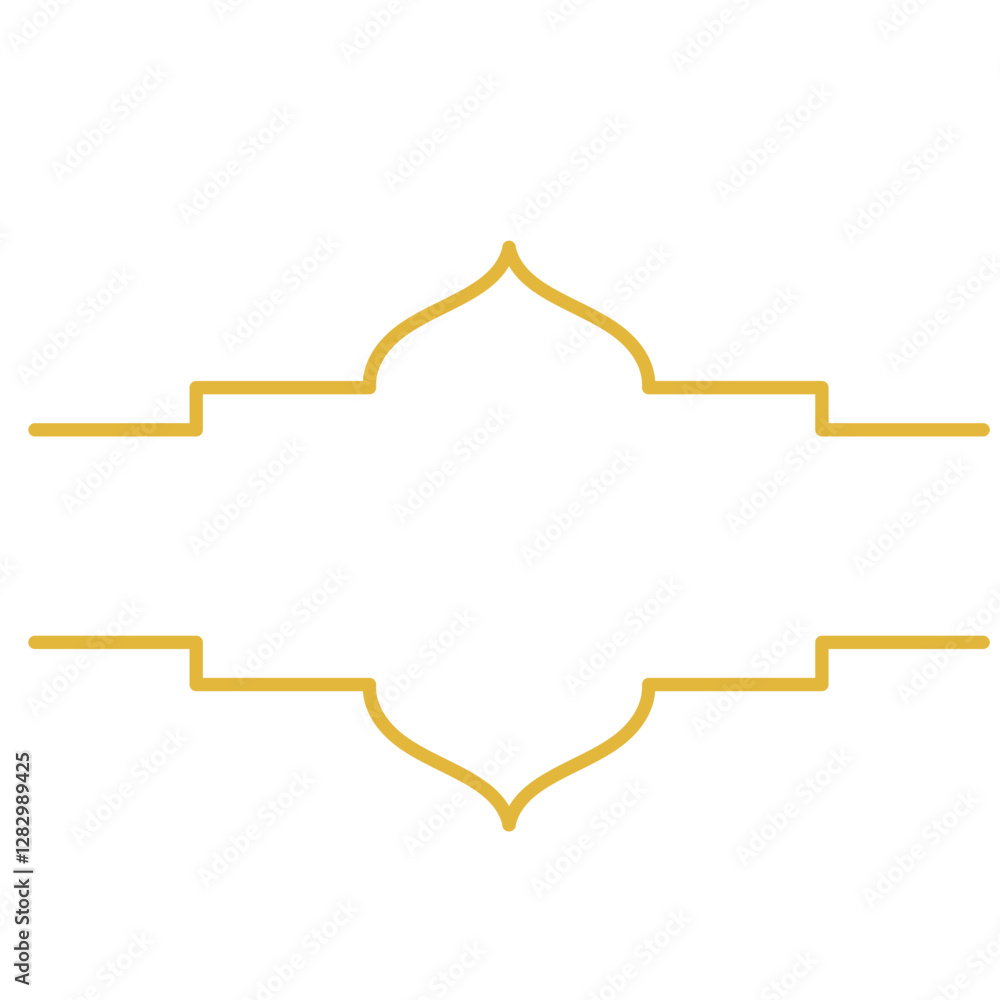Elegant Decorative Border Graphic Elegant Decorative Border Graphic