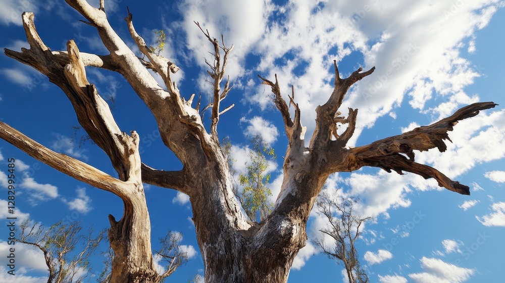 Tree of Hands, branches resembling outstretched hands, yearning towards the sky, intricate details capturing nature's artistry Tree of Hands, branches resembling outstretched hands, yearning towards the sky, intricate details capturing nature's artistry