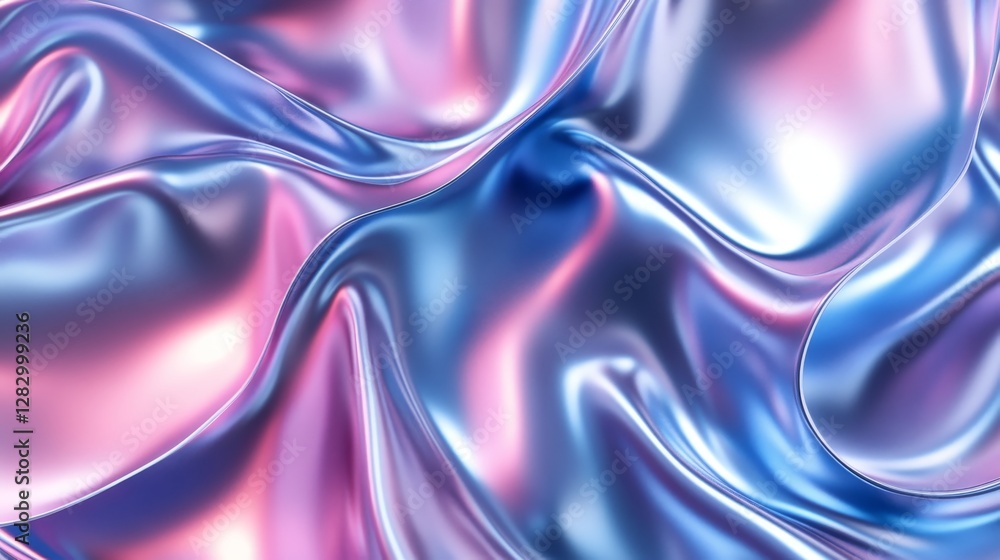 Obraz premium abstract fluid liquid background with wavy pattern. colorful wavy pattern