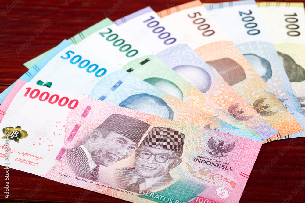 Fototapeta premium Indonesian money - new serie of banknotes