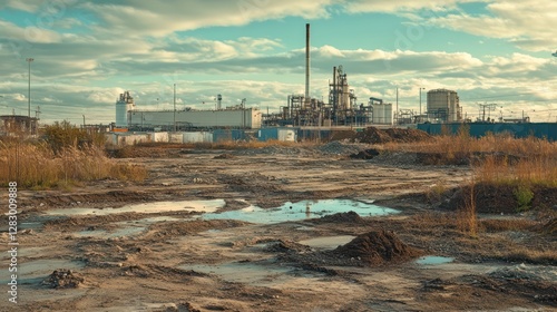 Industrial Landscape: Derelict Land and Refinery