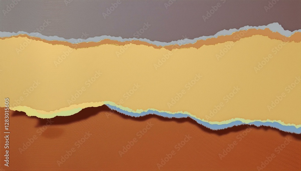 A ripped paper texture. Good template for projects. Generated image A ripped paper texture. Good template for projects. Generated image