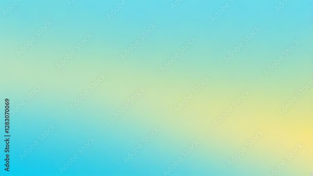 Abstract Gradient Background: Blue, Green, Yellow Abstract Gradient Background: Blue, Green, Yellow