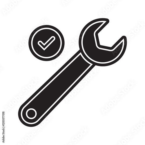easy to disassemble icon vector element design template web
