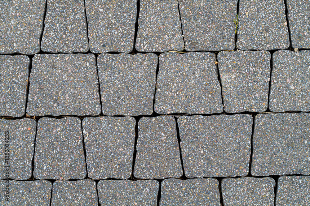 Obraz premium Gray paving slabs as texture