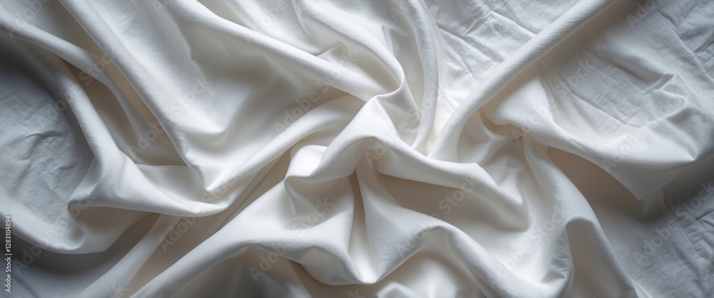 Textured white fabric surface for elegant background designs and artistic projects. Perfect for showcasing minimalistic style and simplicity. Textured white fabric surface for elegant background designs and artistic projects. Perfect for showcasing minimalistic style and simplicity.