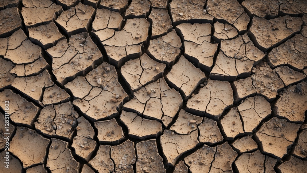 Cracked Dry Earth Texture Ideal for Backgrounds in Nature, Environmental or Agricultural Themes Cracked Dry Earth Texture Ideal for Backgrounds in Nature, Environmental or Agricultural Themes