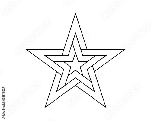 pentagram symbol vector for logo background icon web wallpaper	tattoo symbol. vector illustration