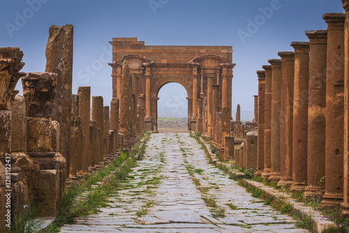 Ruins of ancient city Timgad