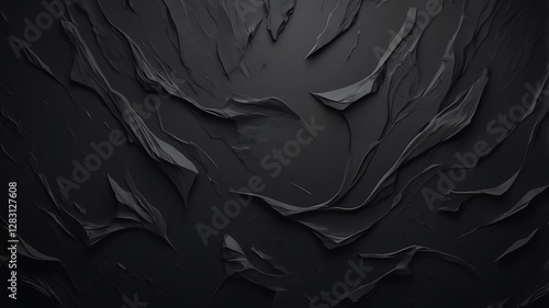 A deep matte black background, ideal for contrast-heavy designs and luxury branding. 
